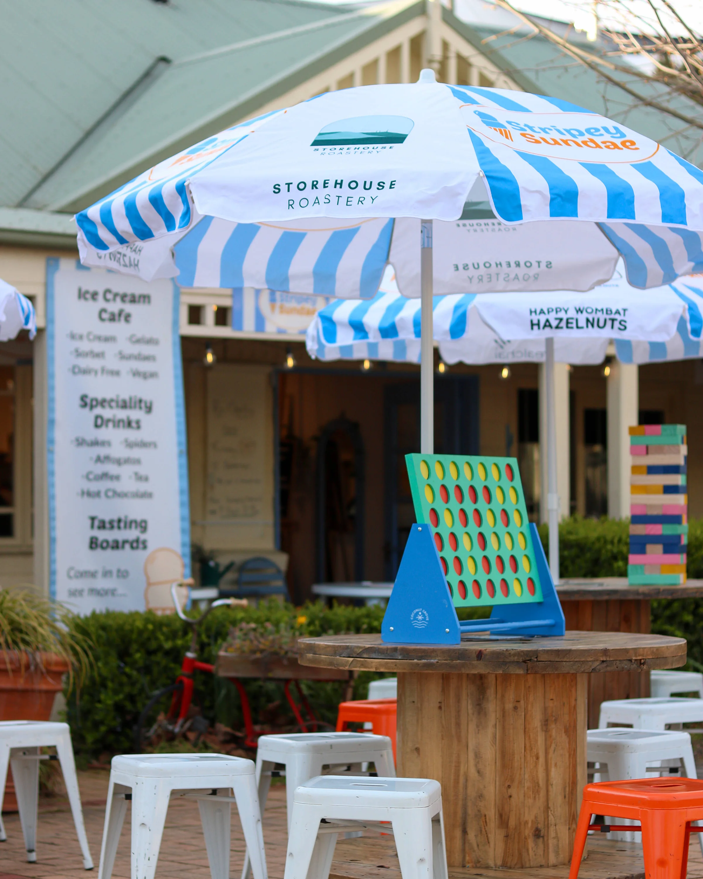 The Sweetest Stop: Lining Up for Stripey Sundae
